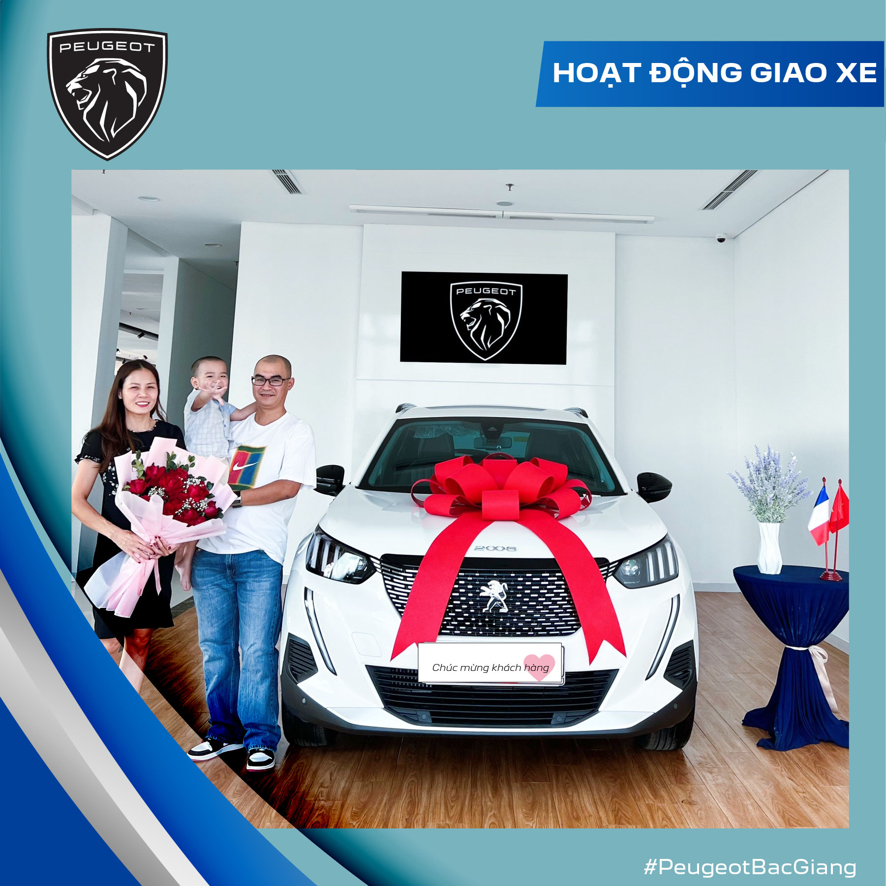 bàn giao xe 2008 cho khách hàng Hằng